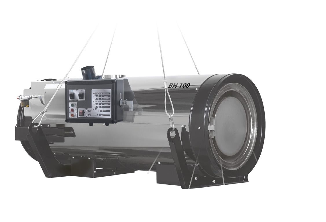 Aquecedor de queima indireta Biemmedue Arcotherm BH 100 para indústria