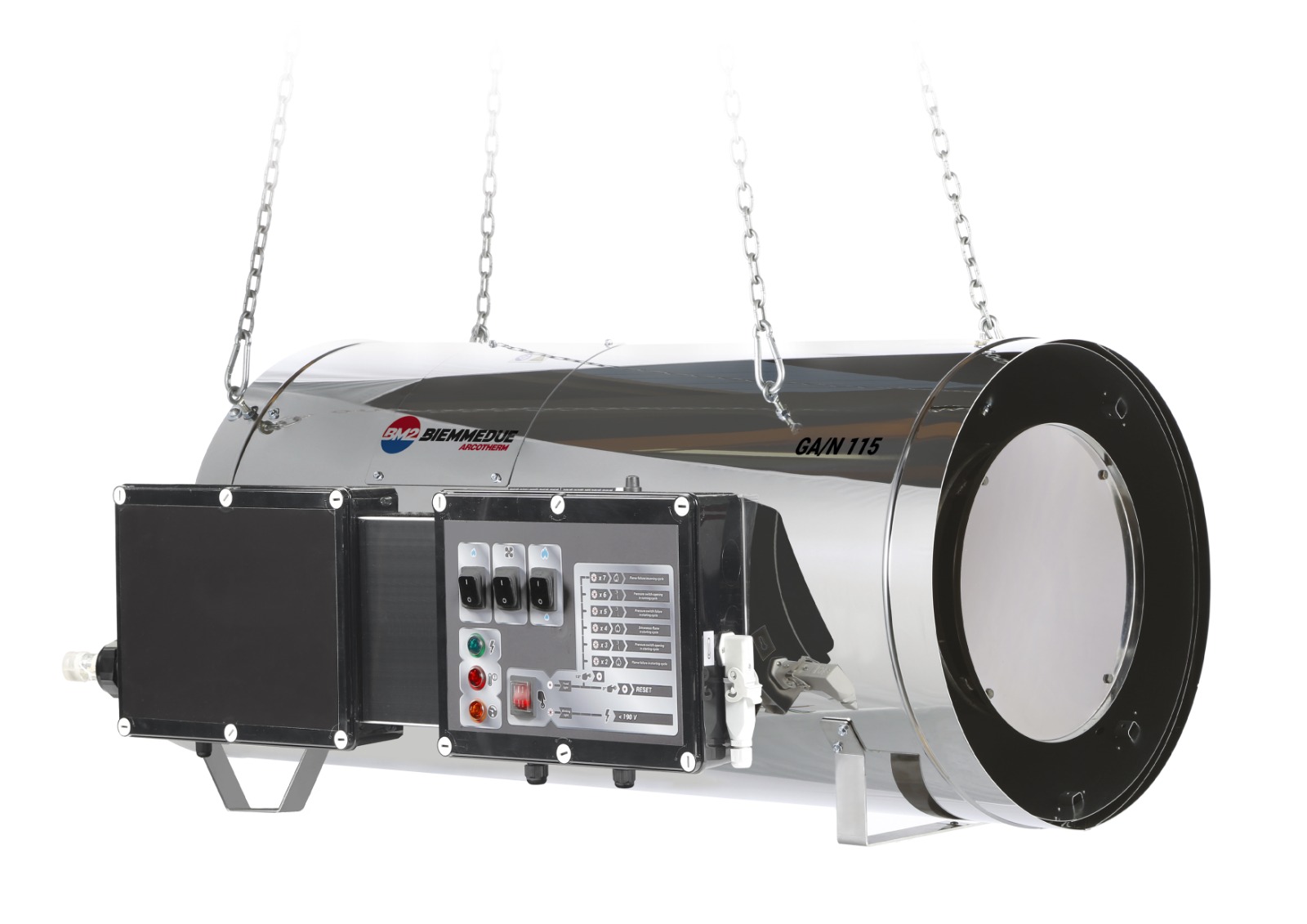 Aquecedor a biogás Biemmedue Arcotherm GA/N 115