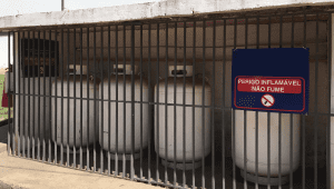 uma imagem sobre cilindro de gas