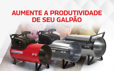 Aumente a produtividade do seu galpão com os aquecedores Arcotherm